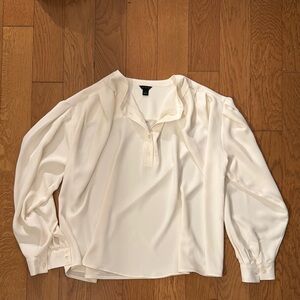 Ann Taylor Elegant Cream Blouse